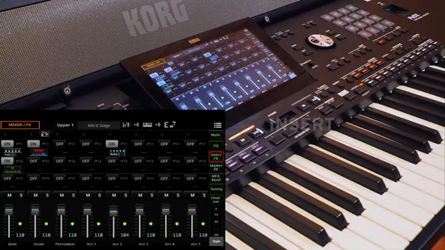 Korg Pa5X: Tiefenanalyse der Master- und Insert-Effektarchitektur