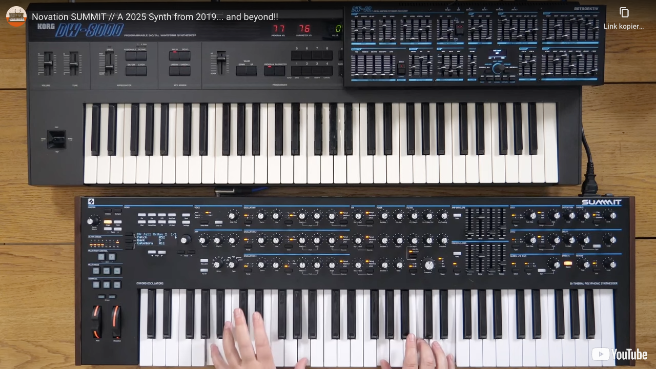 StarskyCarrs Novation Summit Odyssee