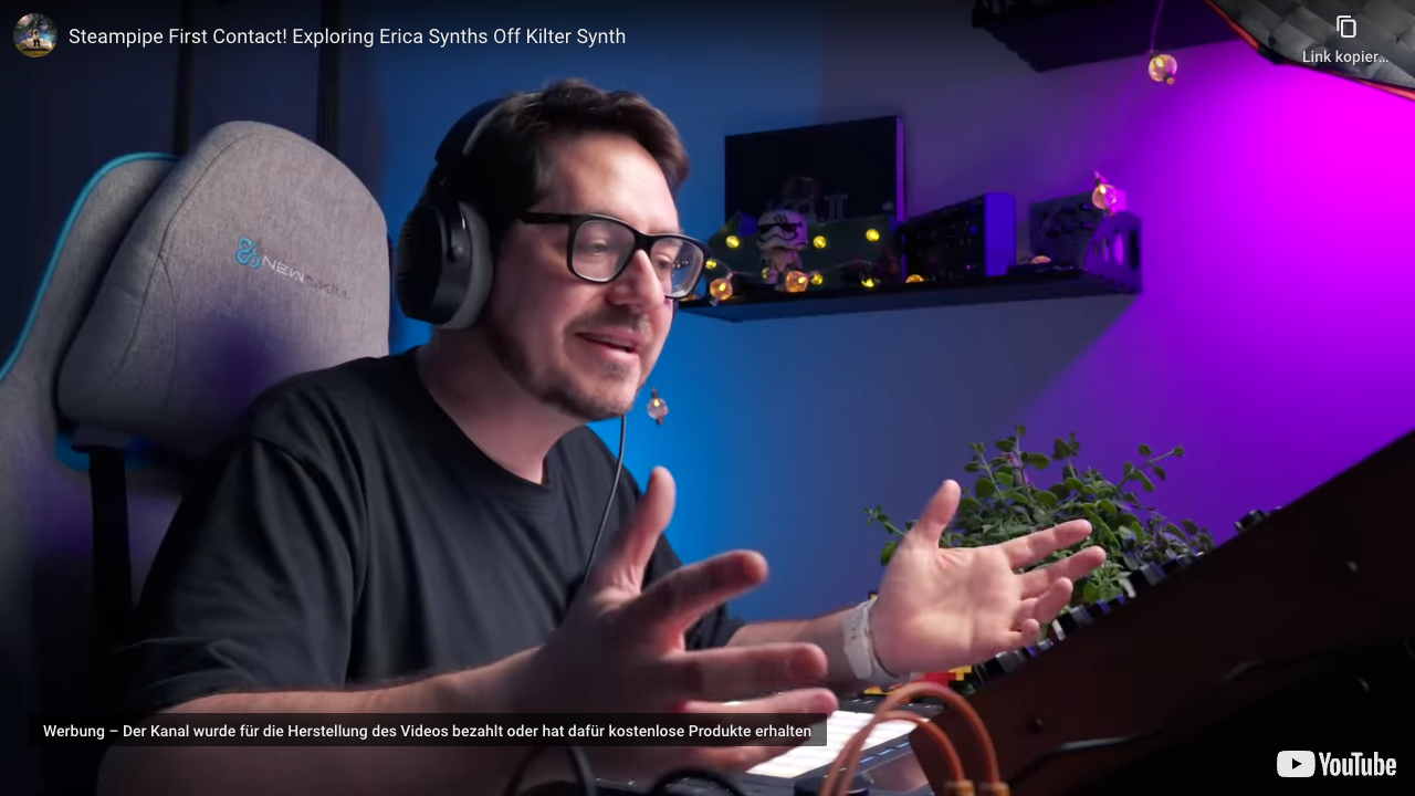 Dieses Teil ist extrem interessant, denn es ist nicht wie jeder andere Synthesizer da draußen.