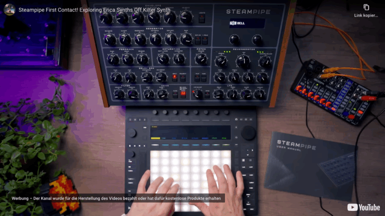 MidlifeSynthesist erkundet den klanglichen Dampf des Erica Synths Steampipe