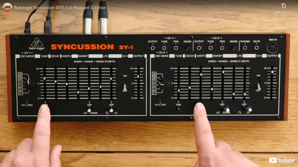 StarskyCarr enthüllt die Geheimnisse des Behringer Syncussion SY-1