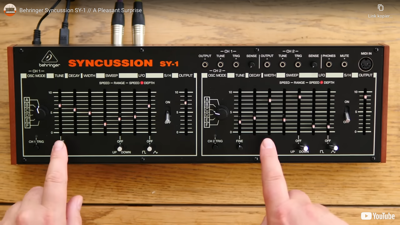 StarskyCarr enthüllt die Geheimnisse des Behringer Syncussion SY-1