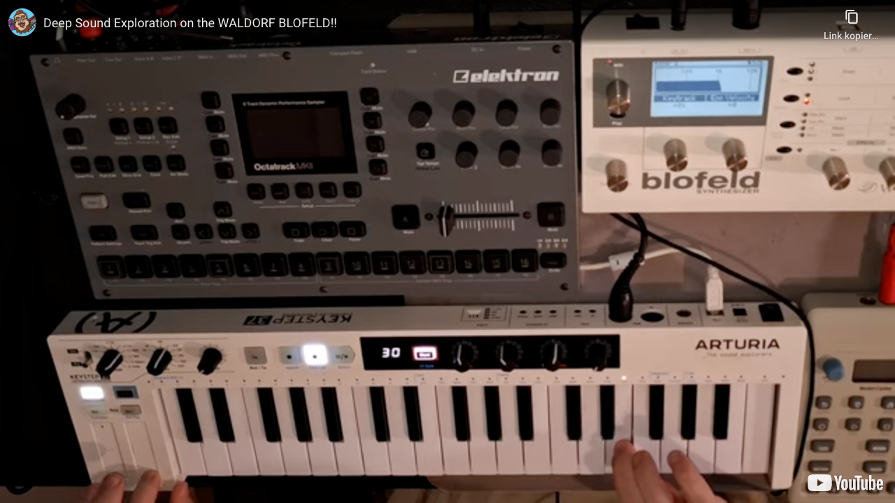 Da habt ihr es. Es ist ziemlich seltsam. Dafür verwende ich diesen Synth gerne, um wirklich würzige, super modulierte verrückte…