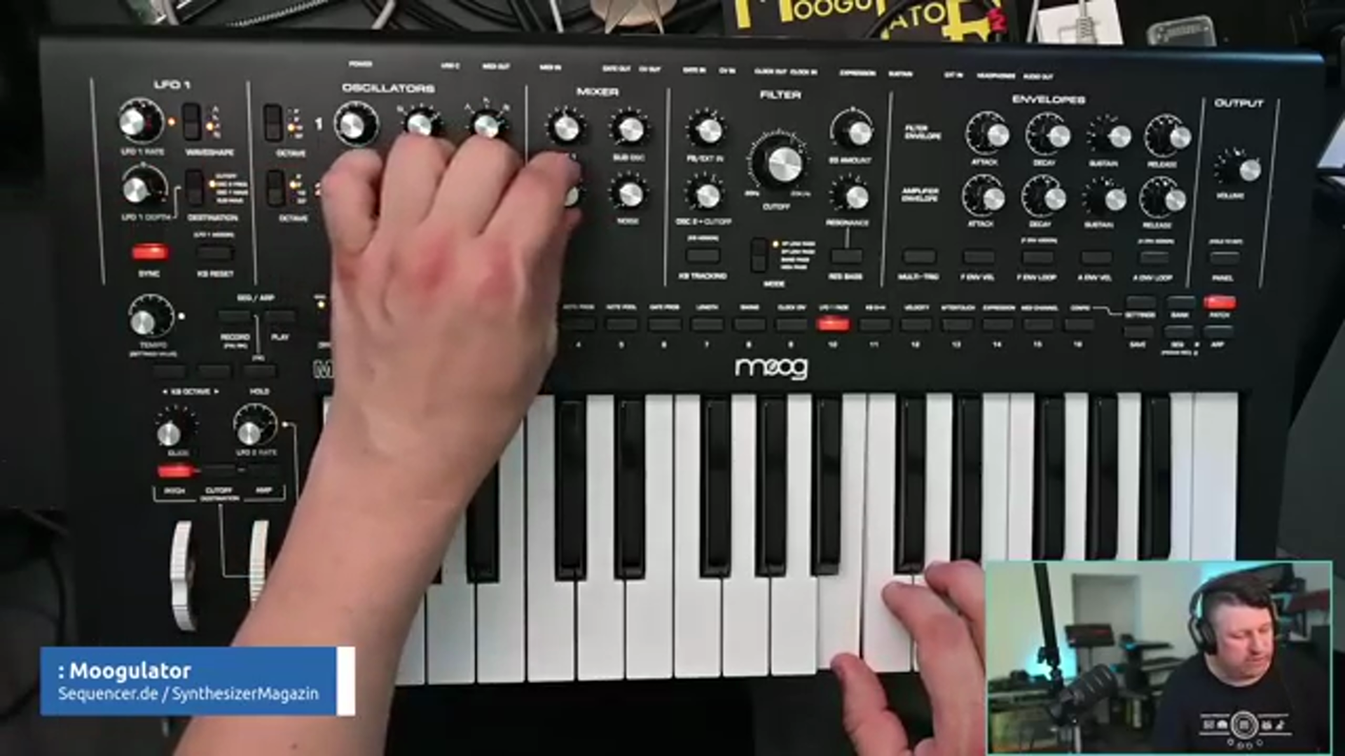 Moog Messenger im SequencerTalk: Ein Monolog aus Klangräumen
