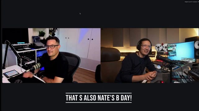 Du bist definitiv einer der Musiker aus der Szene, den ich am meisten respektiere.