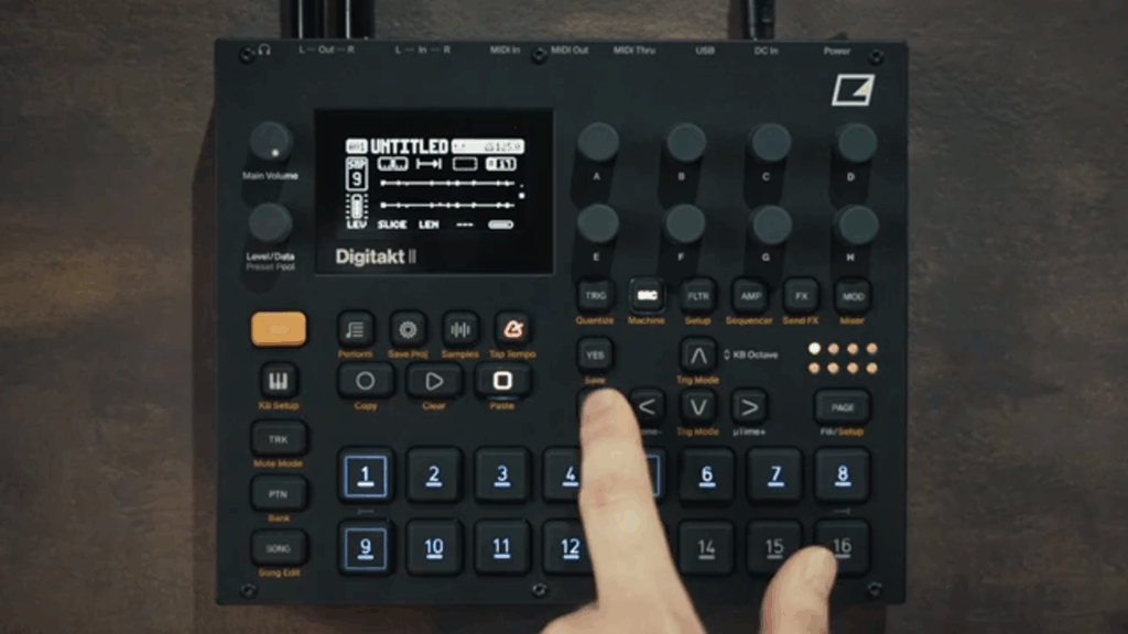 optoproductions nimmt dich mit auf ein Digitakt-Slicing-Abenteuer