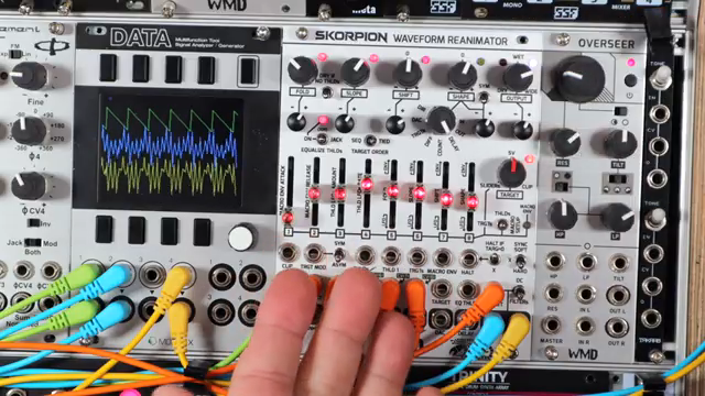 Es ist eine absolute Art von Wave-Shaping-Kraftpaket, das hier reinkommt, ist nur eine Sägewelle.