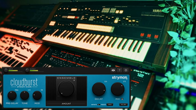 Es ist, als ob ein Streichorchester zusammen mit dem Track spielen würde.