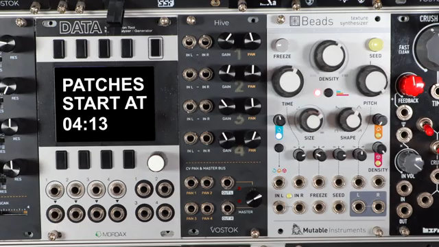 Hive ist ein 10 HP Vier-Kanal-Stereo-Mixer mit ein paar netten Eigenheiten oben auf den Grundlagen.