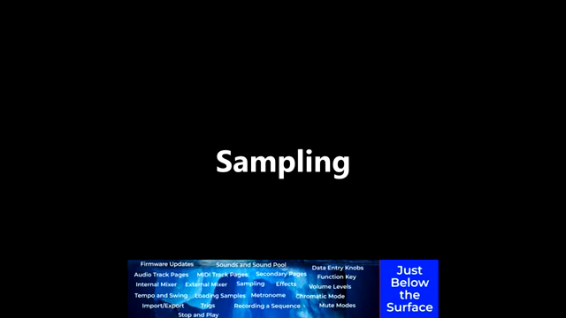 Der Digitakt verfügt über großartige Sampling-Fähigkeiten.