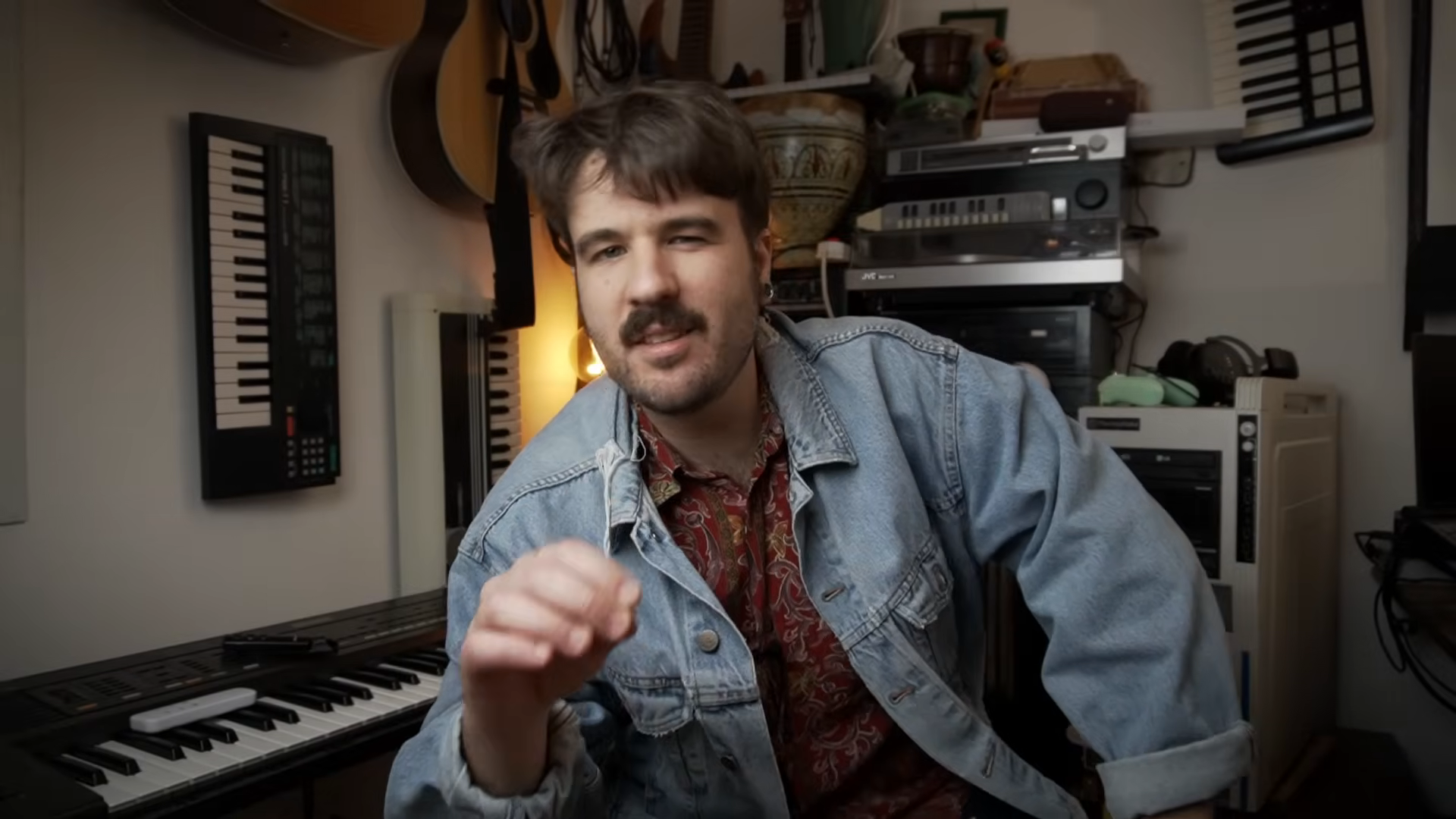 The air in the sound, the percussions, the reverb, it's the sound I crave, okay.