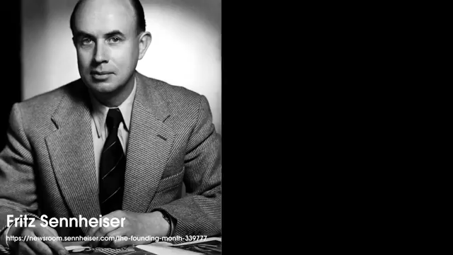 Als Fritz Sennheiser studierte und seine Doktorarbeit schrieb, forschte er über Sprache und Elektronik.