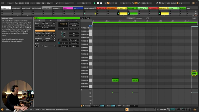 Bei Toms mag ich ein bisschen Variation.