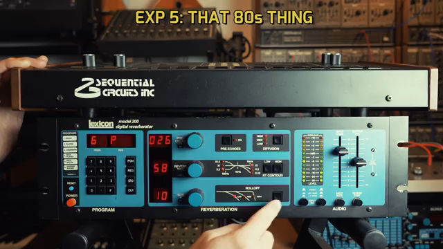 You get that sort of classic 80s drum sound that we all know and love.