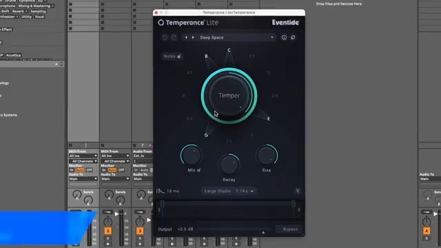 Temperance Light von Eventide ist ein super einzigartiger Reverb und bis Ende 2025 kostenlos.