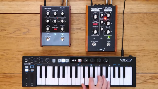 Just to show you that the Behringer is doing the same thing.