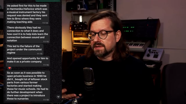 Sie hatten offensichtlich keinen Bezug dazu, was das macht und wie cool es ist, Kindern die Verbindung zwischen Klang und Notation zu…