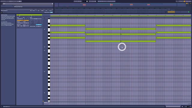 Der Lead ist im Grunde ein Arpeggio des Akkords.