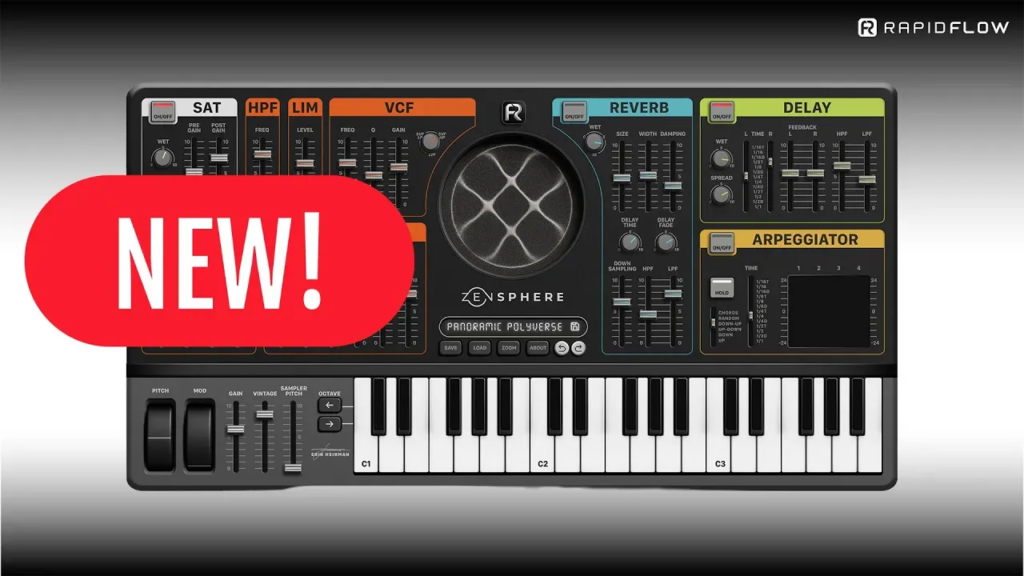 Erkundung des Klanguniversums von Zensphere mit RapidFlow_Shop