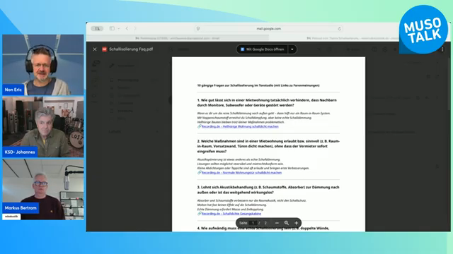 Wie gut lässt sich in einer Mietwohnung tatsächlich verhindern, dass Nachbarn durch Monitore, Subwoofer oder Geräte gestört werden?