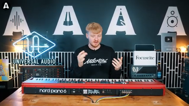 Andertons Synths, Keys and Tech: Nord Piano 6 – Sechs Gründe, warum es knallt