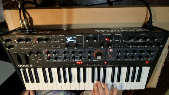 Ich mag das, es ist eine sehr unheimliche Art von Klang.