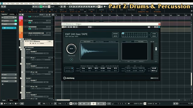 Ich benutze für den gesamten Mix nur ein Reverb, weil sie das damals auch so gemacht hätten.