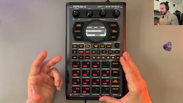 I always think of the sp not as a sampler but as an instrument right and this really connects you with it.