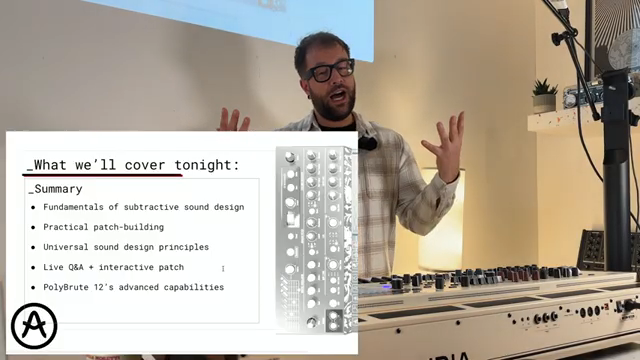 Dieser Synth ist wirklich, wirklich gut. Nicht nur, weil er sich super zum Erklären eignet, weil alles auf dem Panel liegt, sondern auch…