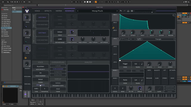 Sobald man bei Vital den MPE-Modus aktiviert, hat man per-Key Pitchbend, aber zumindest meiner Erfahrung nach war nichts auf Druck oder…