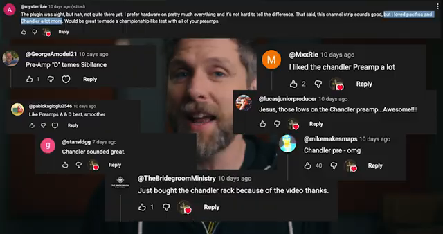 Muss mir jetzt auch den Chandler TG2 holen. Das Teil klang einfach genial.