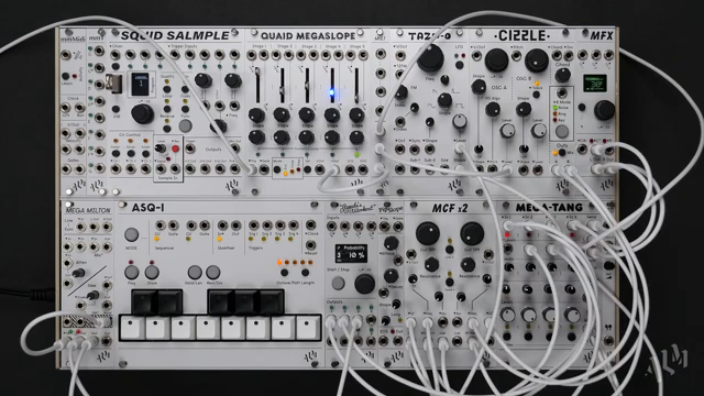 Eine breite Palette an Bearbeitungsmöglichkeiten über die MFX-Programme und die Möglichkeiten des Samplings und Layerings mit dem Squid…