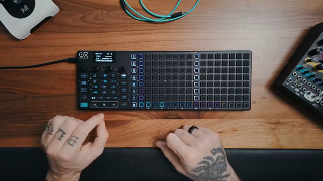 Mit Flow kannst du in Echtzeit Noten triggern, Wiederholungen und Akkumulationen erzeugen.