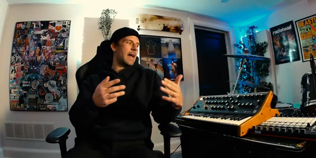 Having manual control over the synth's parameters adds another dimension to the whole process.