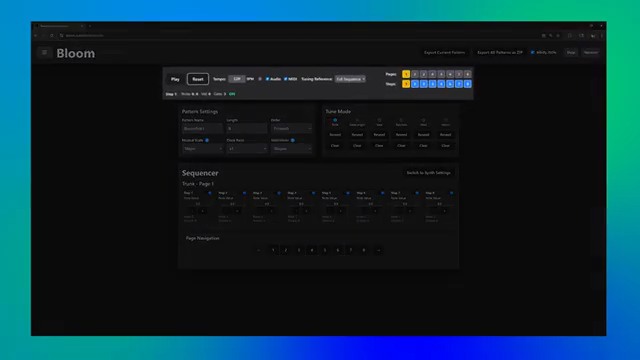 Qu-Bit’s Bloom Sequence Editor: Fraktale Sequenzen jetzt im Browser