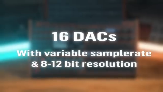 So no software emulation here like lots of modern samplers tend to do and of course software samplers inherently do, this is the real thing.