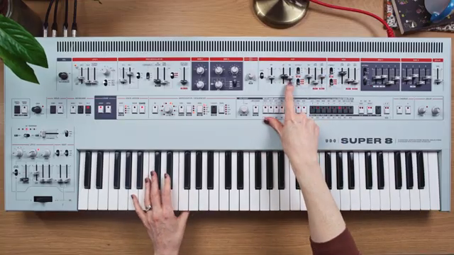 It's getting the balance between how much the envelope is opening the filter and how much the filter is open in the first place.