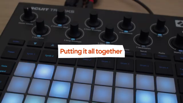 Ich hoffe, das zeigt dir, wie du Pattern Mutation nutzen kannst, um aus einfachen Ideen interessantere Phrasen und Sequenzen zu machen.