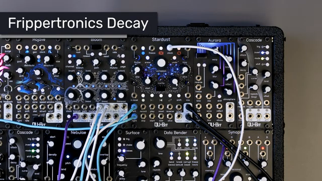 Stardust Frippertronics mode is a decaying loop mode that, in the original firmware, had a fixed decay rate.