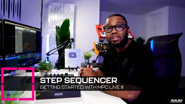 Today we're gonna talk about making a beat using the step sequencer on the MPC Live 3.