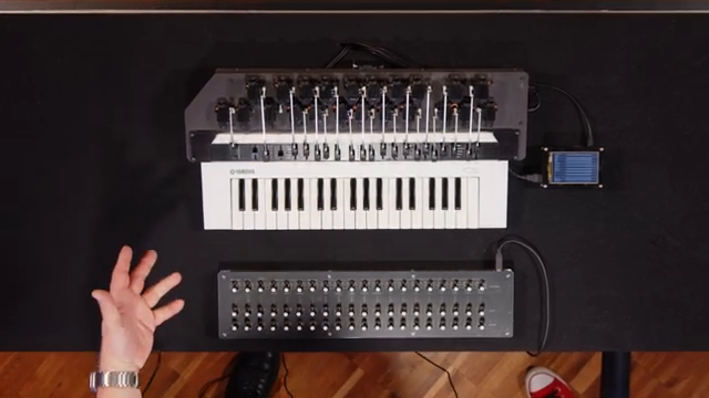 This allows you to control your Reface CS with motorized arms, pretty much, right?