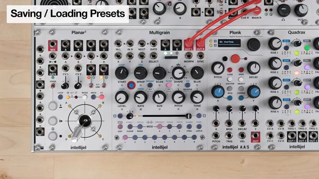 The X, Y and Z buttons represent banks 1, 2 and 3.