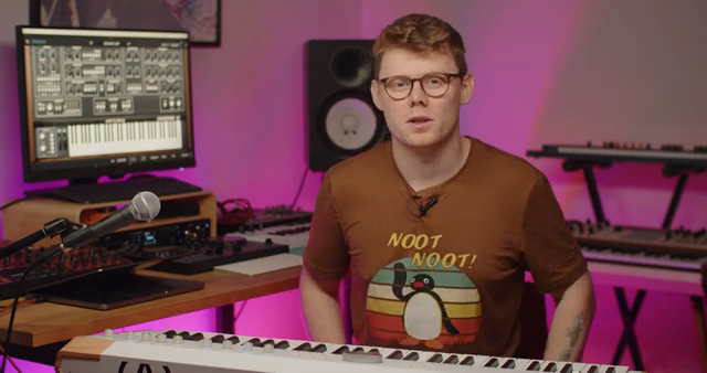 It's a dual layer synth meaning essentially you have two independent synths to blend and manipulate.