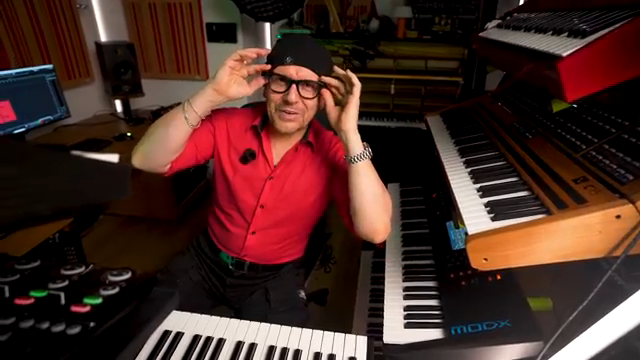 It's like we're having a party here, inter-synthesizer party.