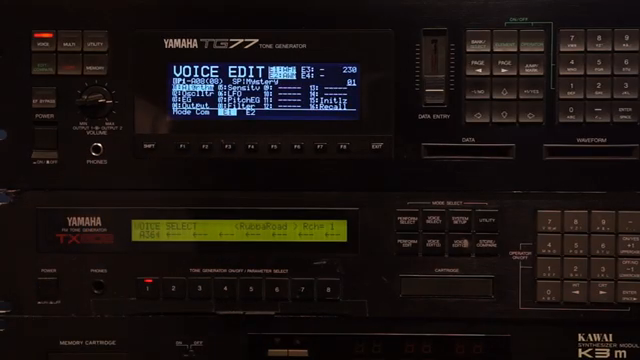 Das ist ein DX7 auf Steroiden, sehr fortschrittlich, und man kann hier viel machen.