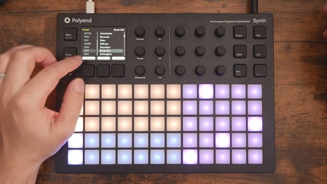 The big one is that we now finally have the dirt synth engine in the PolyAndSynth.