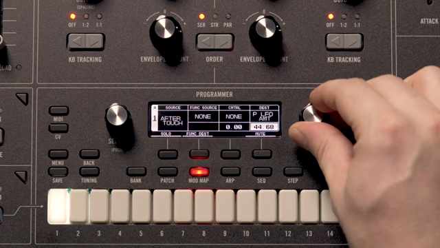 Now if I want to do fine value changes I can hold the shift down and that will let me make fine adjustments.