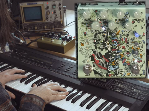 Das klingt für mich wie Tape-Crackle.