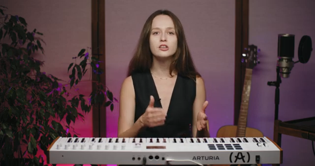 Damit kannst du Skalen auf der Tastatur einstellen, sodass jeder Ton zur Tonart passt.