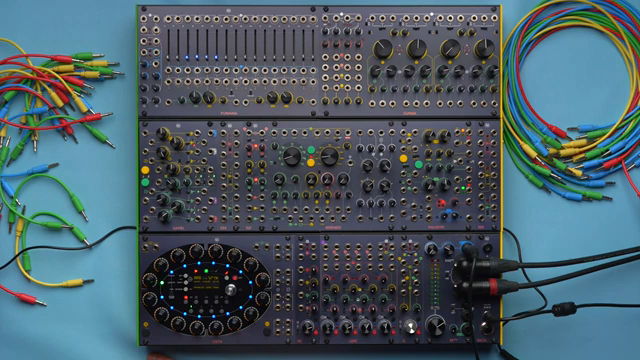 This patch is a great example of Federico's patching style that relies on many copies of a single sample and hold signal.